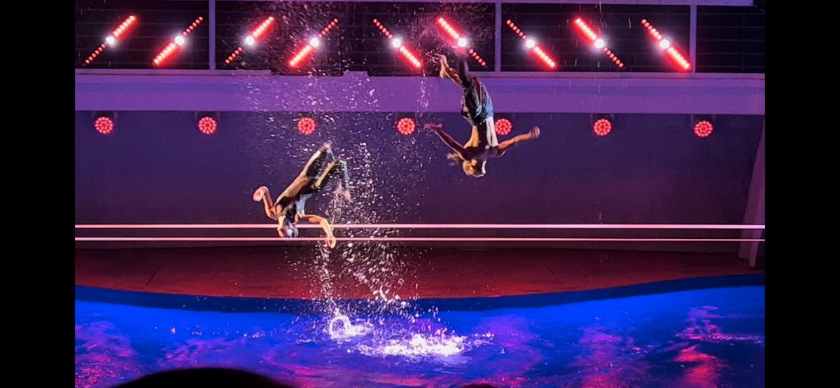 Never thought a cruise would be my holiday but <a href="/RoyalCaribbean/">Royal Caribbean</a> has made my holiday amazing so far!🍹
Great food, cocktails, fun and incredible entertainment 🛳