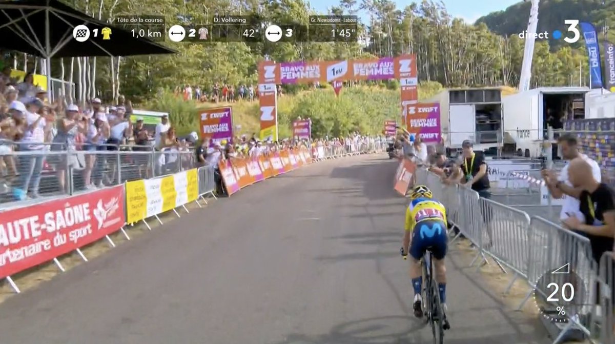 Dernière flamme rouge du #TDFF 😢🔻