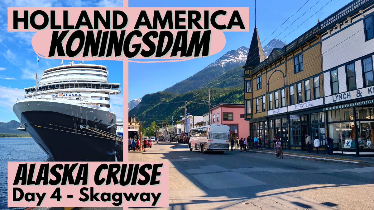 Wanderlust_ca's tweet photo. I’ve just posted my new video in my Holland America Koningsdam Alaska Cruise Series! 

Join me as I walk around Skagway, Alaska and share some of the things you can do and see while visiting here.

Click here to watch: https://t.co/WFRB9UUfYb #alaskacruise #Skagway #HALCruises https://t.co/8cf4tAG2pu
