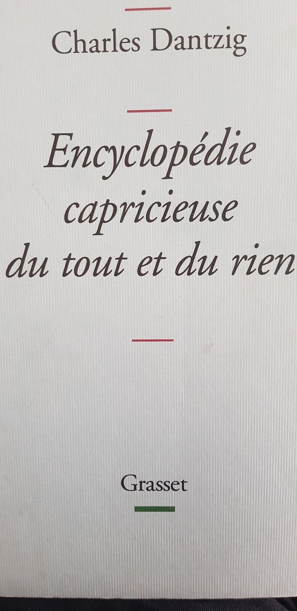 huguesmoret's tweet photo. Des livres à feuilleter. Celui-ci de #CharlesDantzig en 2009 chez @EditionsGrasset
800 pages d'aphorismes crépitants. P 122,cette question étrange:"Mais où Laforgue est il enterré ?". Réponse:Bagneux. Né à Montevideo bien sûr, au 1373 Juncal, face à la place de l'Indépendance. https://t.co/WxcrUFsZPp