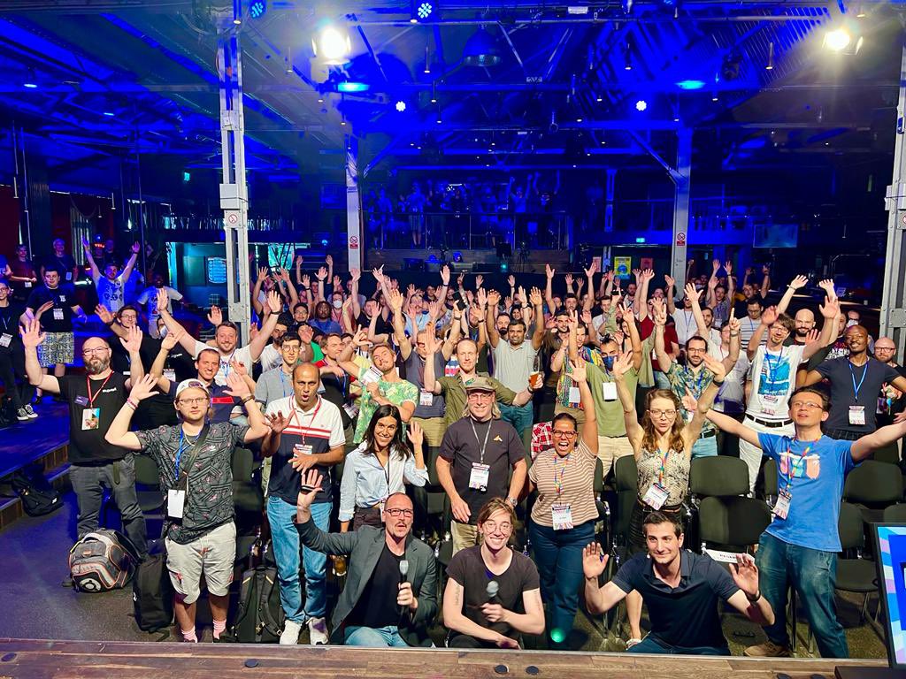 gopherconeu's tweet image. A shout out to all the attendees of #gopherconEU, in person and virtual🙌🏼

#golang rocks