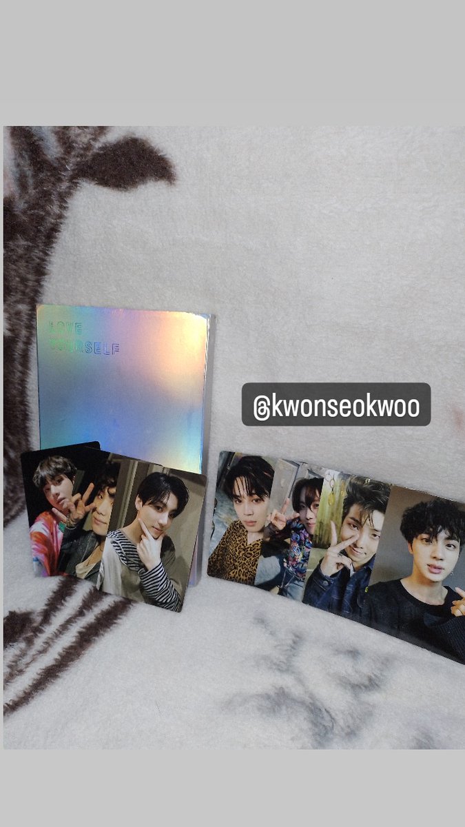 kwonseokwoo's tweet photo. wts | lfb ph [ #jamisells ]

UNSEALED ly answer "L" ver.

✅ inclu is in the photo
✅ has dents
✅ 150 + sf 
✅ mop : gcash
✅ mod : j&amp;t
rfs : need funds for BeTS con tix because I was scammed by 🐙

🏷 BTS LOVE YOURSELF ANSWER LY wts lfb rm jin suga jhope jimin taehyung jungkook https://t.co/Mmua3IJBAA