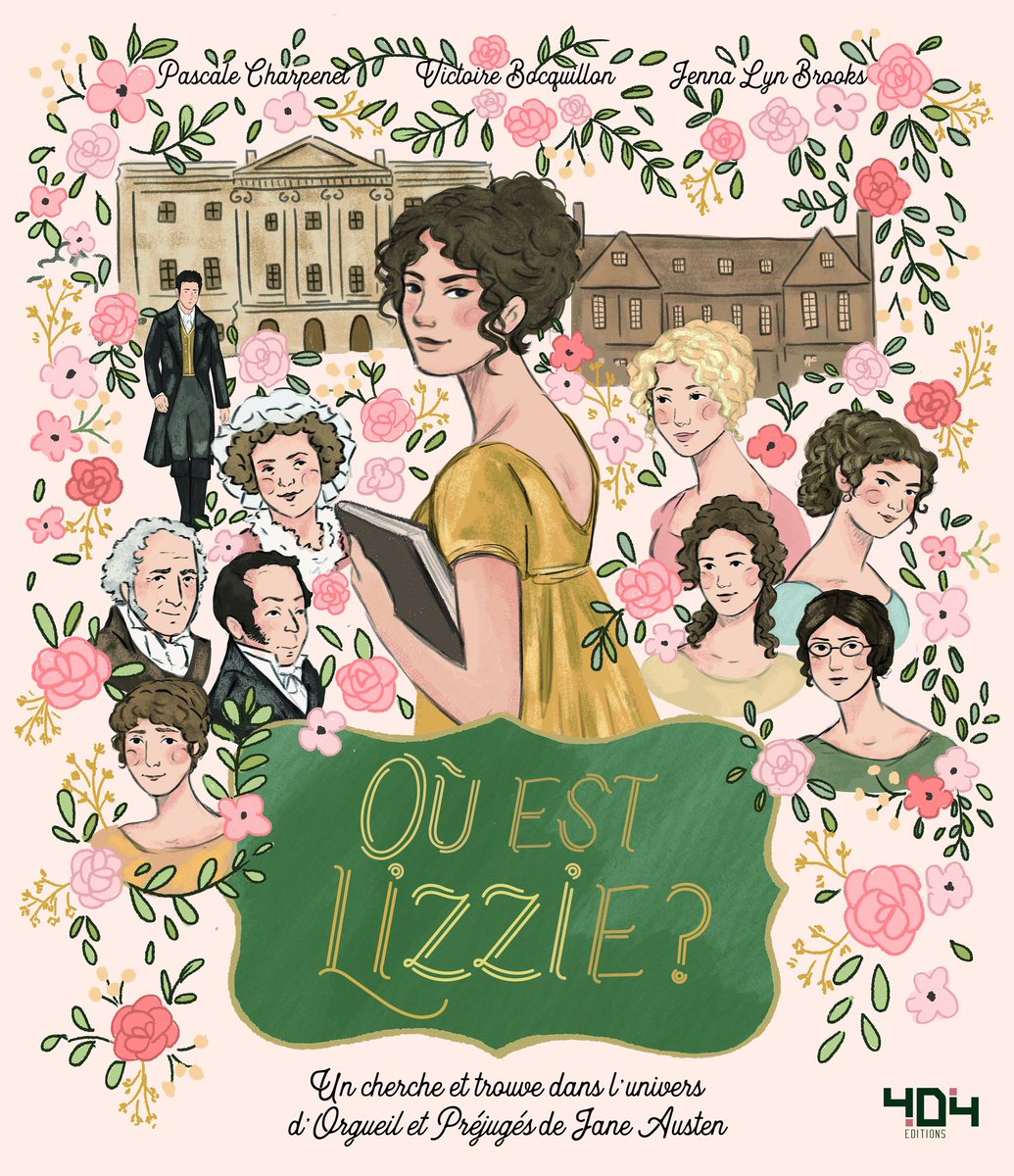 adaptemoi_pod's tweet photo. ON SORT UN LIVRE 📣📚
Voilà bientôt un an qu'on travaille sur un projet de livre-jeu dans l'univers d'Orgueil et Préjugés 💗 Illustré par Jenna Brooks, écrit par Pascale et moi d'après l'œuvre de Jane Austen, cet album sortira le 29 septembre et on a trop hâte 🌷 https://t.co/zlZ1zoLzb9
