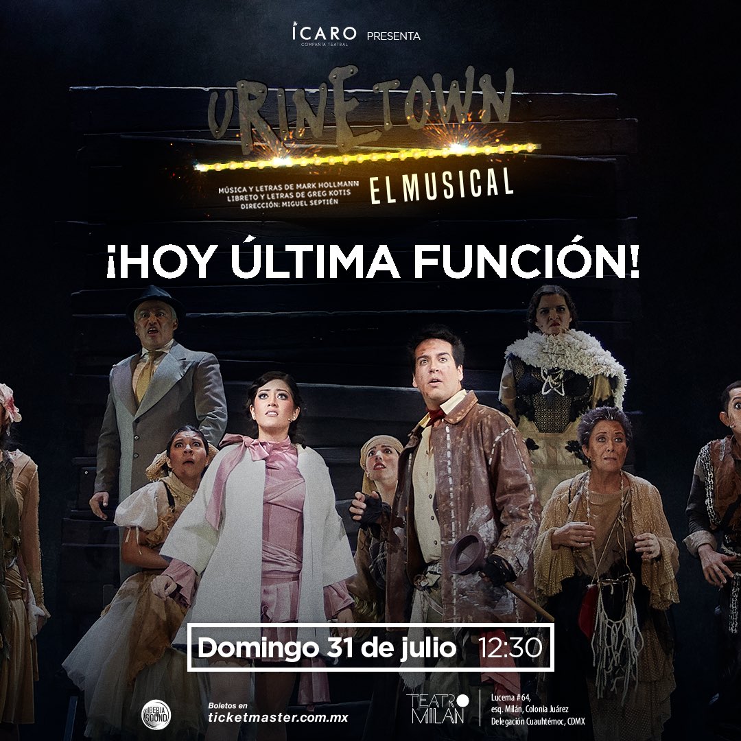🥹🪠💥🥹
¿Quién nos acompaña en la última función? Si llegas a taquilla del <a href="/teatro_milan/">Teatro Milán</a> todavía alcanzas boletos, quedan muy pocos.