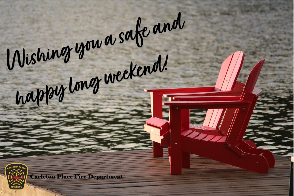 CPFire_Dept's tweet photo. Carleton Place firefighters are wishing you and your families a safe and enjoyable Civic holiday! ^ma #longweekend #civicholiday https://t.co/zoldqxnAjl