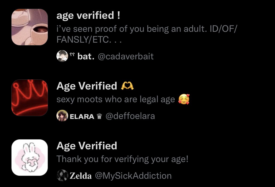 jus do evryone knows, i hav been age verified by 3 different people  : )