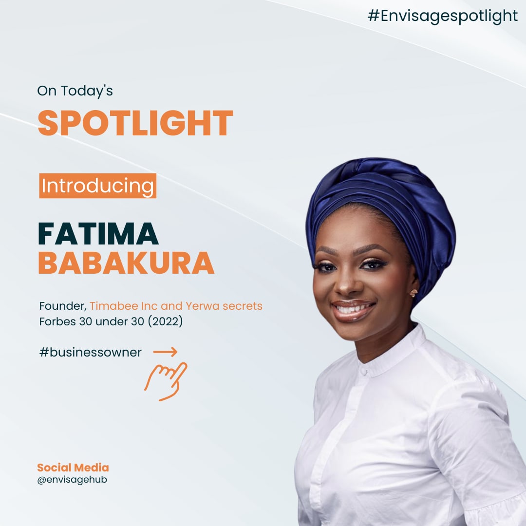 EnvisageHub's tweet photo. On today's spotlight you will get to read about Fatima Babakura.

She is a young and innovative entrepreneur from Northern Nigeria.

Fatima founded Timabee Inc,an accessories brand in her first year of university in Canada at age 19.
https://t.co/KkMBVFzivc https://t.co/1TM1j665wu