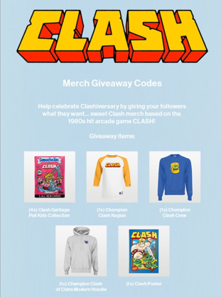 Vamos a estar regalando cositas por el aniversario de Clash Royale 🎊 !

🔁 retweet 
💭 cuéntanos cual es tu recuerdo favorito de Clash Royale
🎁 Daremos los ganadores en las próximas 48 hrs!
👀 atentos al stream de hoy que estaremos regalando otras cositas por ahi