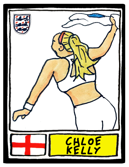 [bursts in panting, covered in Sharpie]