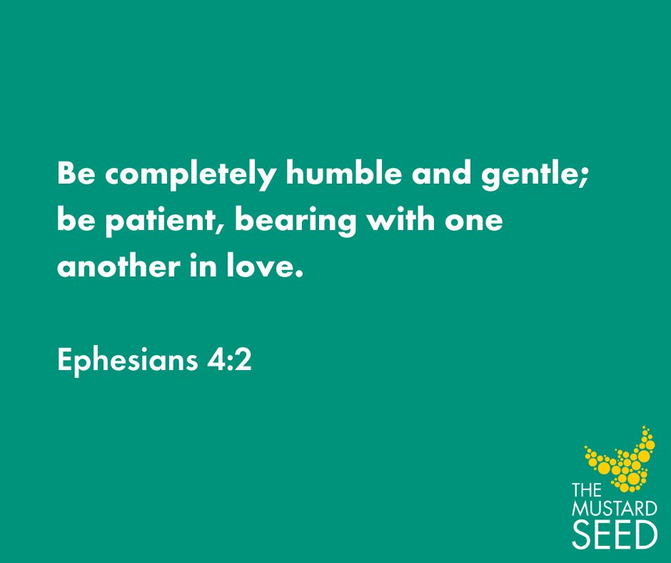 Let us remember to be gentle and to act in humility this week. 

#HopeGrowsHere #PrayerSunday