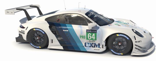 CXM_IR's tweet photo. We are currently putting the livery’s together for the VRS 24 Hours of Le Mans the weekend of the 20th of August.

We will have 2 teams who are driving the Porsche RSR GTE and the Audi r18 LMP1 
#iracing https://t.co/82wG62uyJL