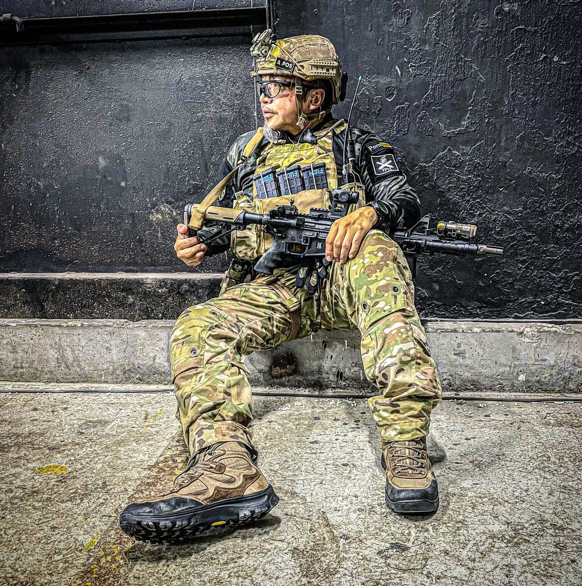 uncle_fury's tweet photo. Hot Summer Night Game @landingzonehk
my SG styling :
CP AF Helmet, MCBK Boss Shirt, MC L9 Pants, Asolo boots, MC LV-MBAV, SP System T8/TM M4A1 GBBR
Airsoft Toy Only
#landingzonehk
#SGstyling #AFHelmet #MCBK #L9Pants #Asolo #LVMBAV #SPSystem #T8 #TM #M4A1 #GBBR
#Airsoft https://t.co/2oMfN3hYVM