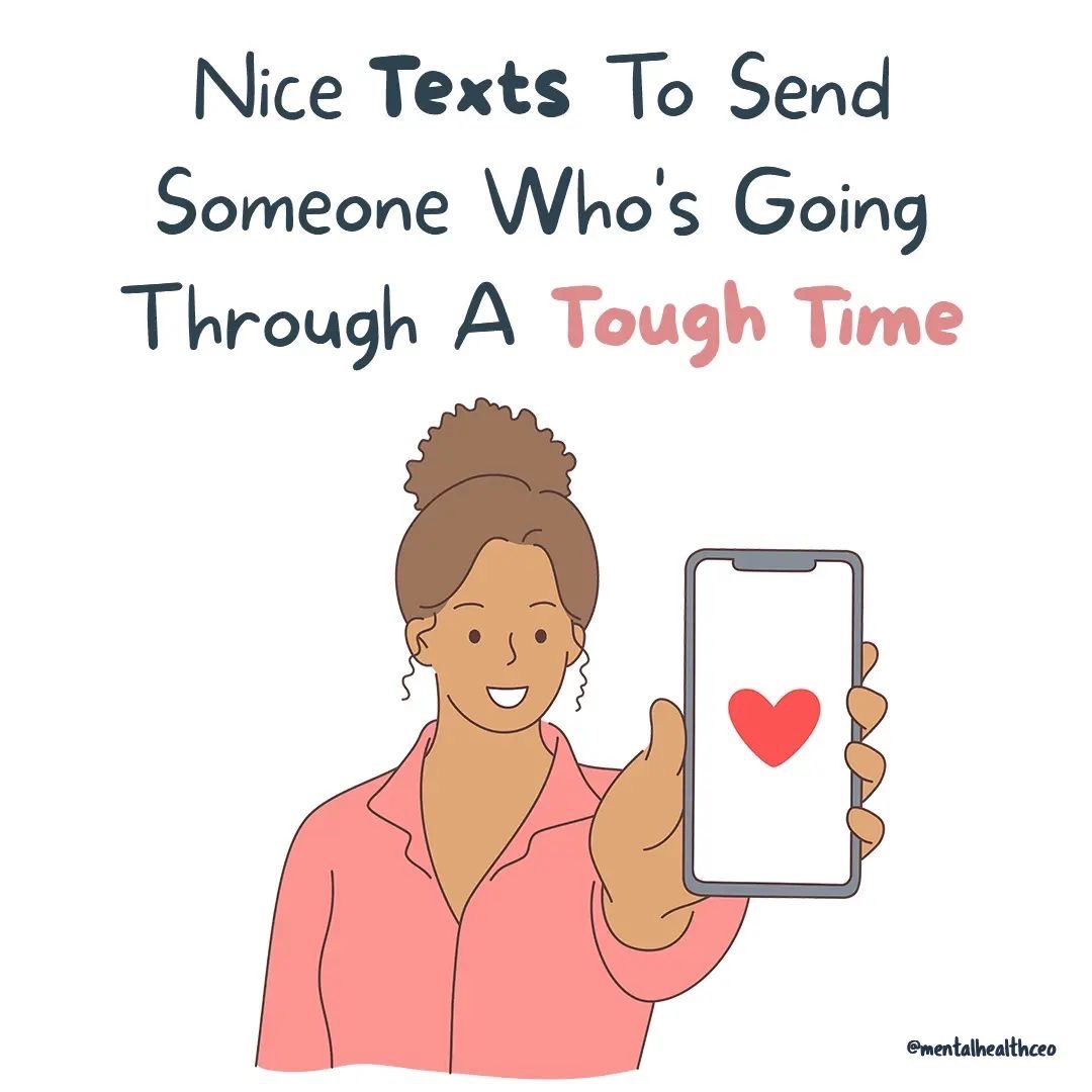 crisisontario's tweet photo. Sometimes it can feel difficult to find the right words to say to someone who we know is struggling. Even sending a simple text like these can help them to feel validated, understood, and less lonely. You may not receive a reply, but that's okay, send it regardless. #mhsupport https://t.co/fEHPv2emw0