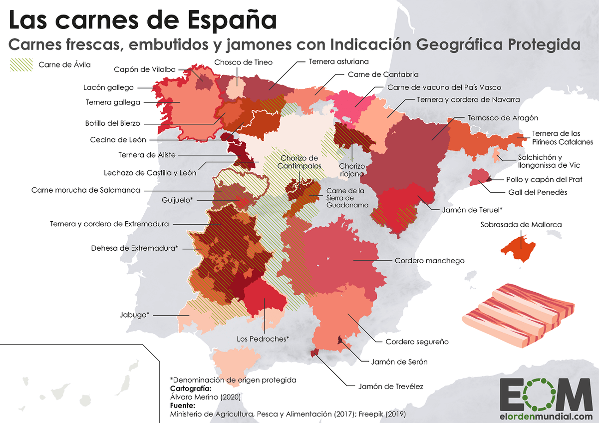 Los 4 mapas de España que todo el mundo debería conocer.
