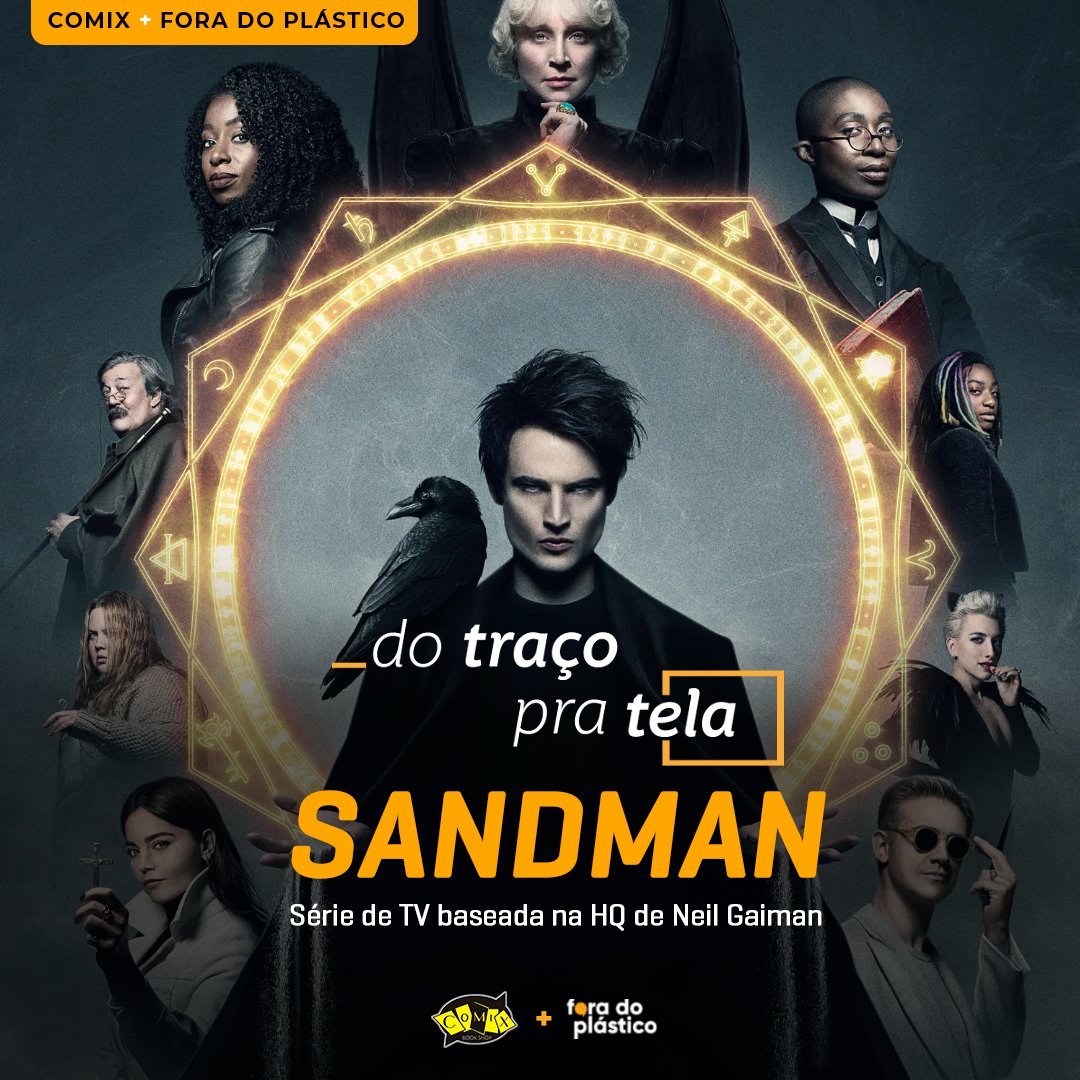 comicsempromo's tweet photo. Na próxima semana, a série que adapta Sandman chega à @NetflixBrasil e nós preparamos, junto com o @foradoplastico, um apanhado de quadrinhos e série para te deixar por dentro! 

👉 Vem ver: https://t.co/ybXAxc58dO https://t.co/phU9NvRNO5