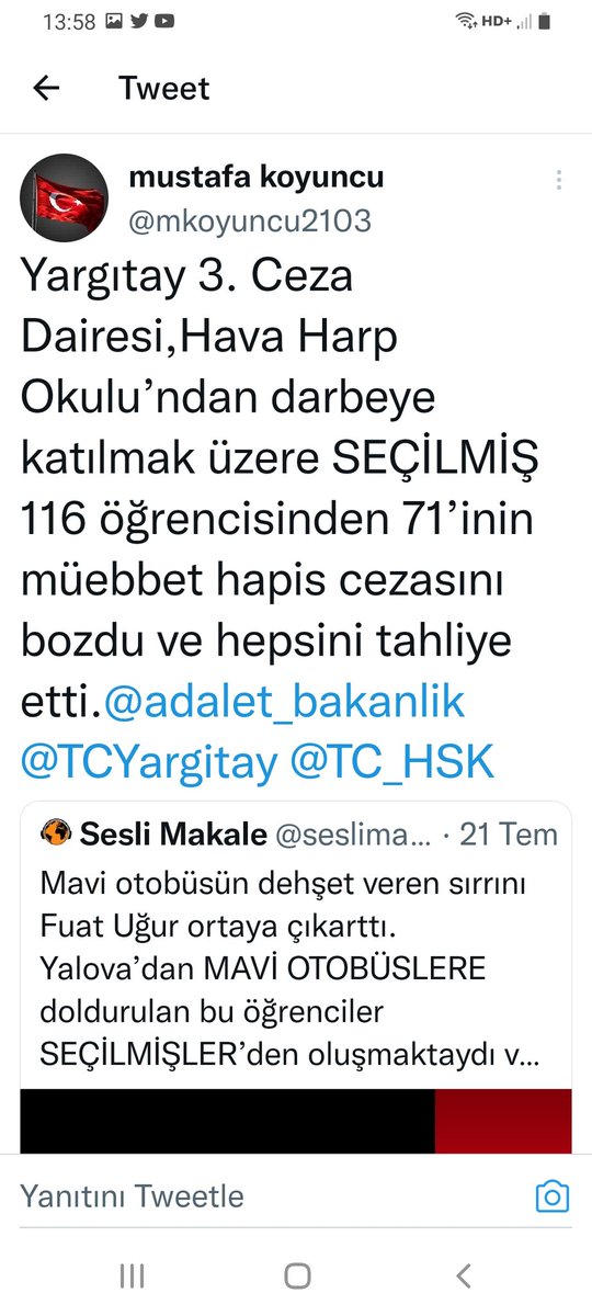 aliacar99999's tweet photo. MODERN KURT-KUZU HİKAYESİ
Suyumuzu bulandırdın seni yiyeceğiz diyorlar.
Yargıtay 3.Ceza Dairesi biri #28Şubat ve #15Temmuz darbesine direnen ve daha öncede mağdur edilmiş @aliacar99999 dosyasına  diğeri her iki darbelerin faili
Fetö dosyalarına ibretlik çifte standart kararları! https://t.co/LKYSSvisb2
