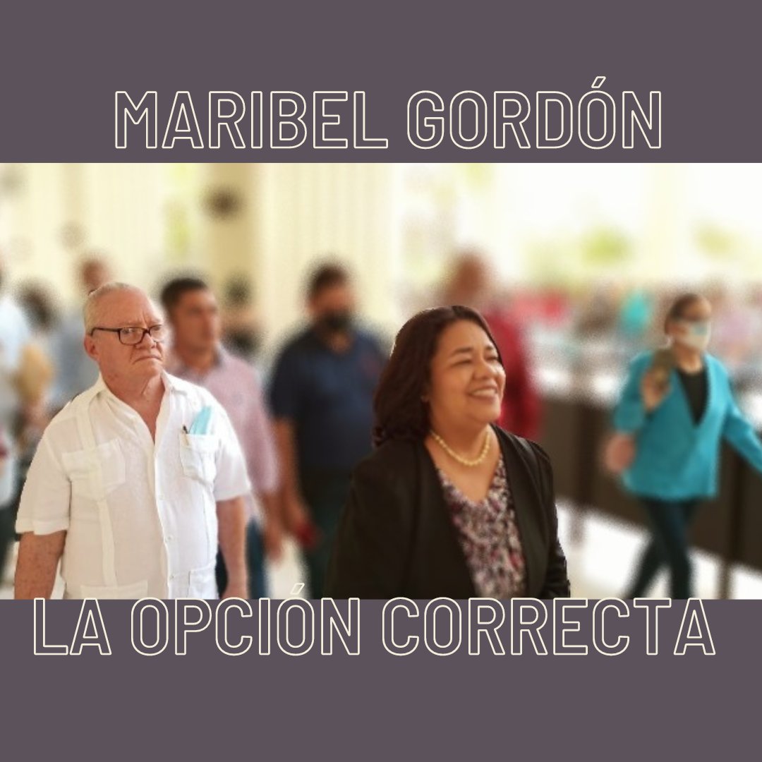 MoconaFB's tweet photo. Acompañamos y saludamos la candidatura de la profesora @MaribelGordonC_ 
Es la opción correcta por donde debe transitar la esperanza del pueblo https://t.co/HeSy3IYP2G