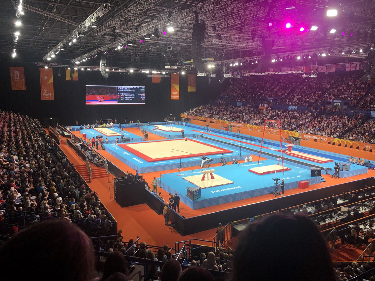 Carys90x's tweet photo. ✅ Netball at the NEC 🇯🇲 
✅ Gymnastics at the NIA 🏴󠁧󠁢󠁥󠁮󠁧󠁿 🏴󠁧󠁢󠁷󠁬󠁳󠁿 
✅ Football at Wembley 🏴󠁧󠁢󠁥󠁮󠁧󠁿

What a weekend of sport! #B2022 #WEURO2022 https://t.co/3ZVb3zJ7P4