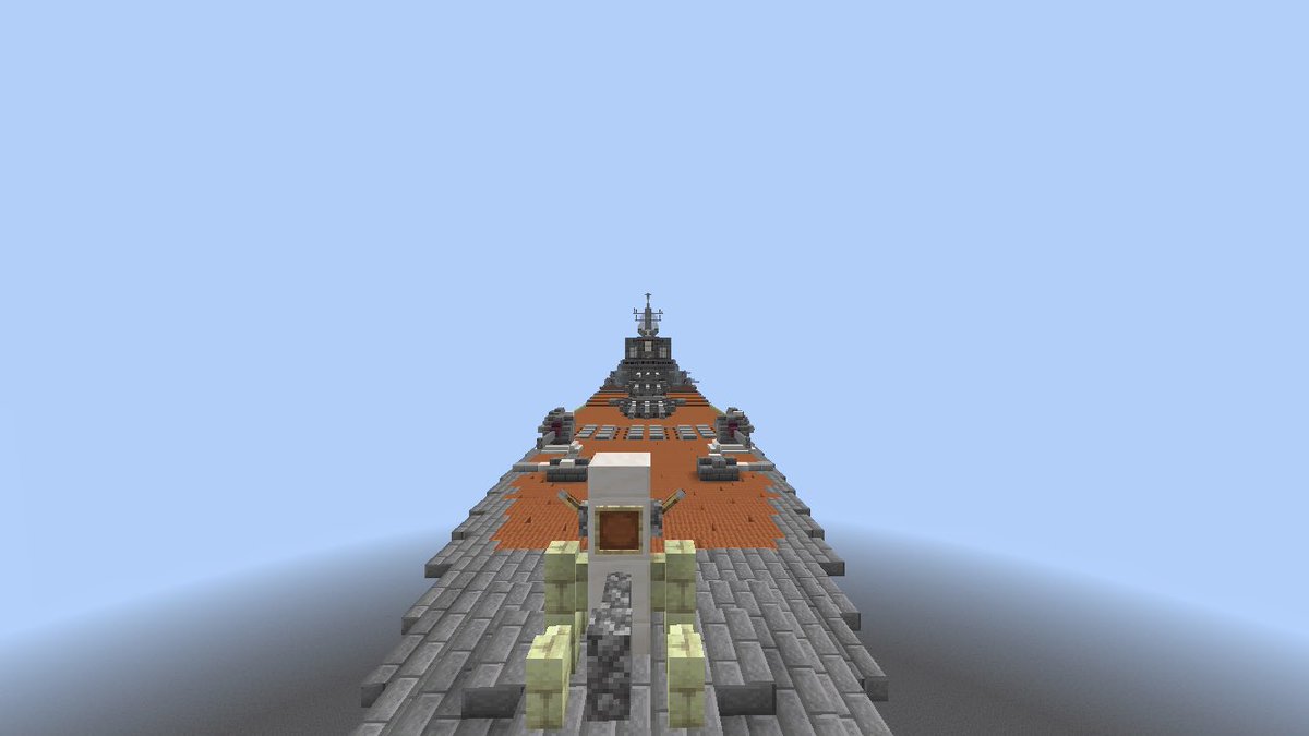 ScarletAurelia's tweet photo. プロゴノス級戦艦
リアル2年と1ヶ月をかけて作られたプロゴノス帝冠連邦新型戦艦。

#マイクラ軍事部 https://t.co/c1E3fZ848H