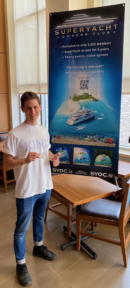 RubenWeisser's tweet photo. Great memories: @superyacht_ satellite event before VeeCon. Met many great people and was lucky to win the raffle https://t.co/S4z102YAtN