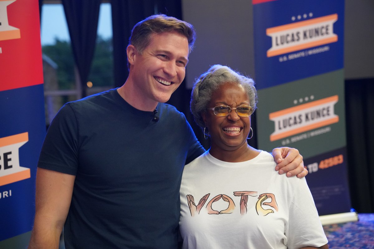 LucasKunceMO's tweet photo. We had an awesome time at our GOTV rally in Springfield last night. Our people-powered movement is fired up and ready to win this thing on Tuesday!

Catch our next one tonight at 6:30pm in North St. Louis County — details here: https://t.co/xYyU66N7jV https://t.co/VHvft82ieX