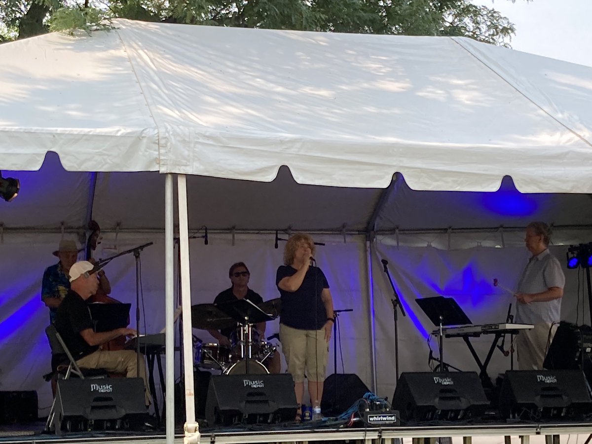 ⁦<a href="/greeleygov/">City of Greeley, CO</a>⁩ Lovely music this morning. Denise Ford quintet