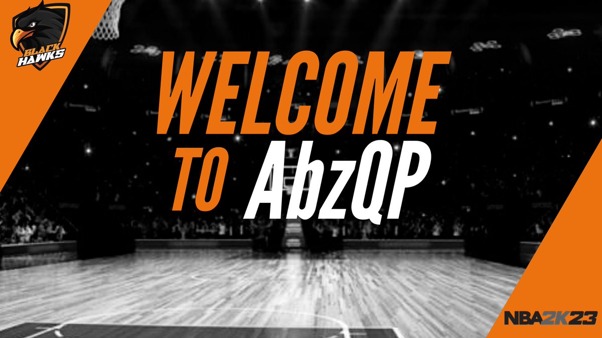 Let's start early #NBA2K23 ⛹🏻‍♂️ 🔸We would like to welcome the new Hawk @AbzQP 🦅🔒. #GoHawks