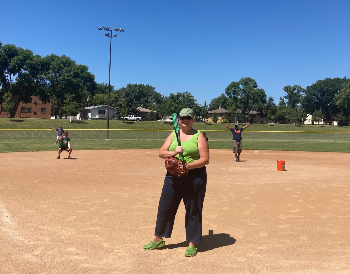 CCDemNPL's tweet image. District 21 Dems including Rep. LaurieBeth Hager practiced for the upcoming Summerfest - Cass County Dem-NPL Softball Tournament yesterday! Join us for the tournament next Saturday by playing with a team or watching at Mickelson Field! 🥎 Sign up below!

docs.google.com/forms/d/e/1FAI…