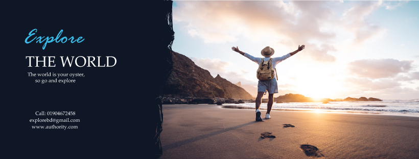 Hi,
Love to travel?
This is my design of Facebook cover page. I'm a graphic designer who love to design for a hobby. Let me know if you like this. For more info visit my store lnkd.in/gqC7J_qT
#design #love #travel #graphicdesigner #like #facebook