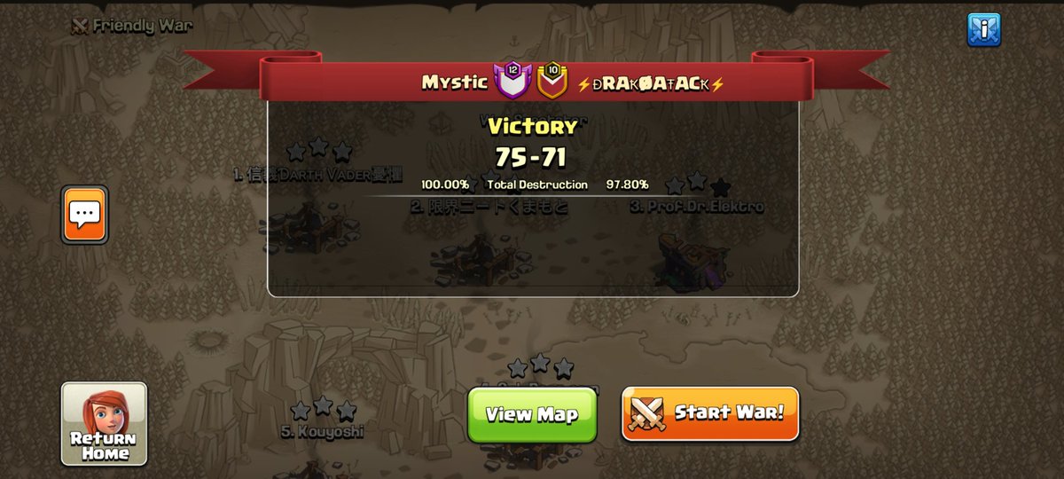 Another perfect war for us in MWL Redcap W3. GG Drako Atack