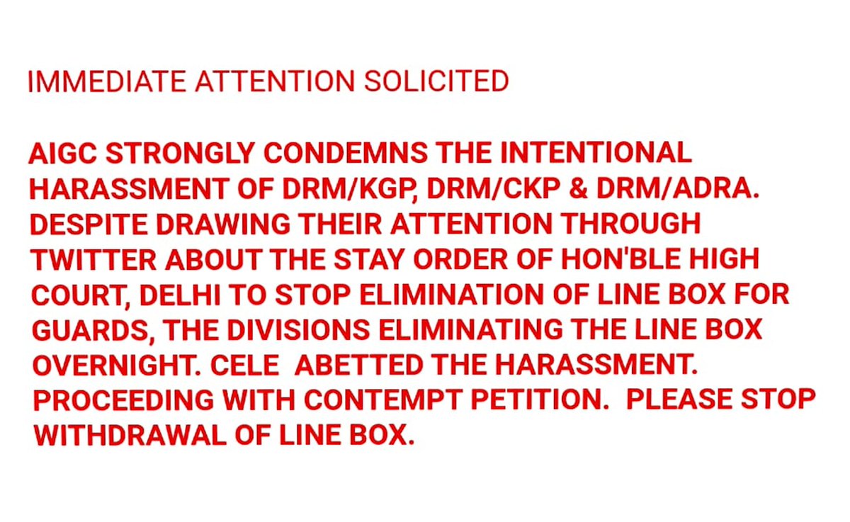 <a href="/RailMinIndia/">Ministry of Railways</a>
<a href="/DRMCKP/">DRM Chakradharpur</a>
<a href="/DRMCKP/">DRM Chakradharpur</a> 
<a href="/ADRARAIL/">ADRA RAIL</a>
<a href="/serailwaykol/">South Eastern Railway</a>