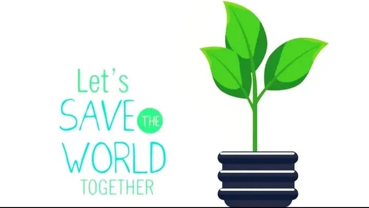 Let's Save The World Together 
#ClimateActionNow 
#Plant_more_trees