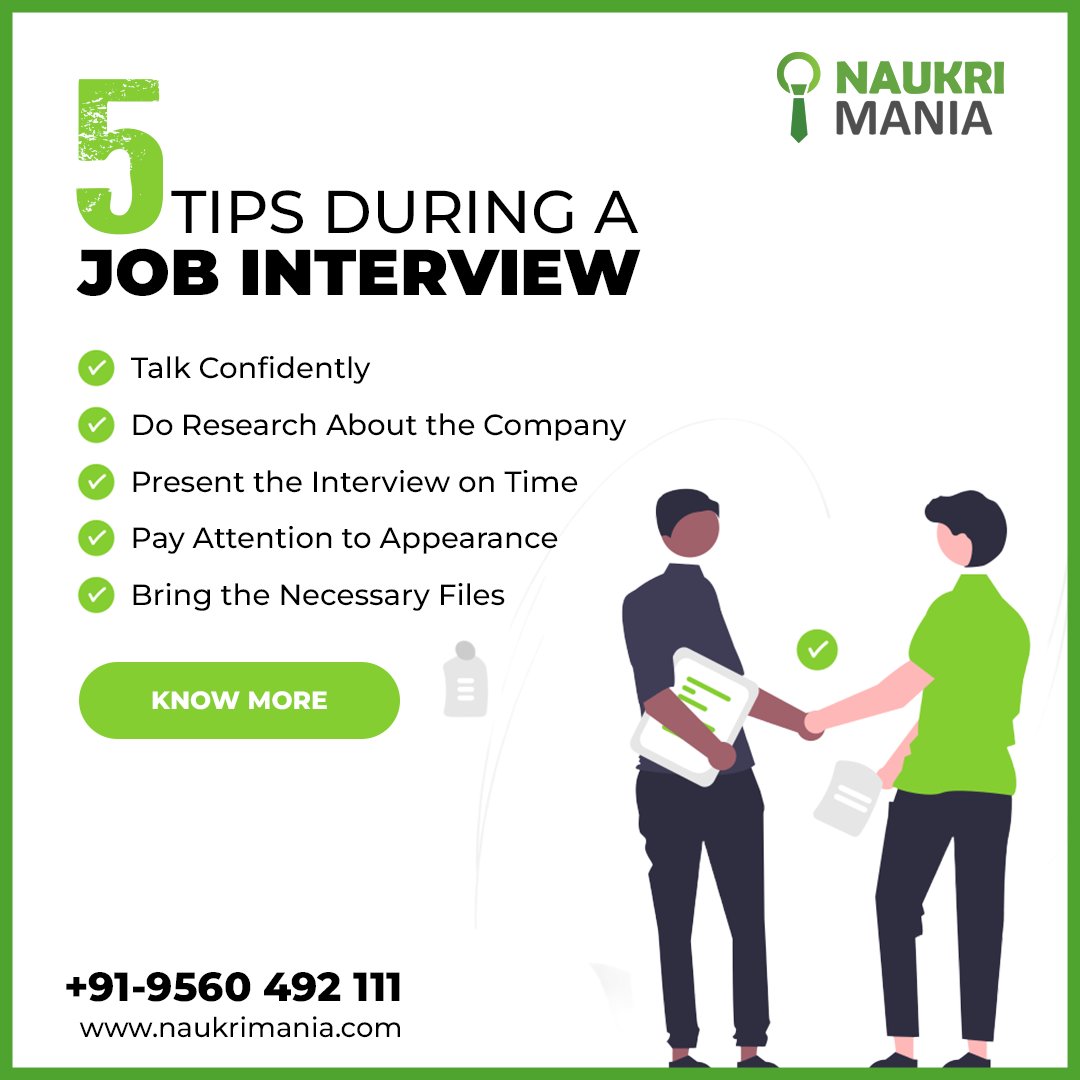 These tips for success in remote interviews might help.
.
.
Register at Naukrimania.com
.
.
#career #recruitment #findjobs #postjobs #jobsearch #hiring #jobs #nowhiring #jobopening #jobopportunity #interview #jobvacancy #employment #careers #SummerSlam #BBNaija #englot