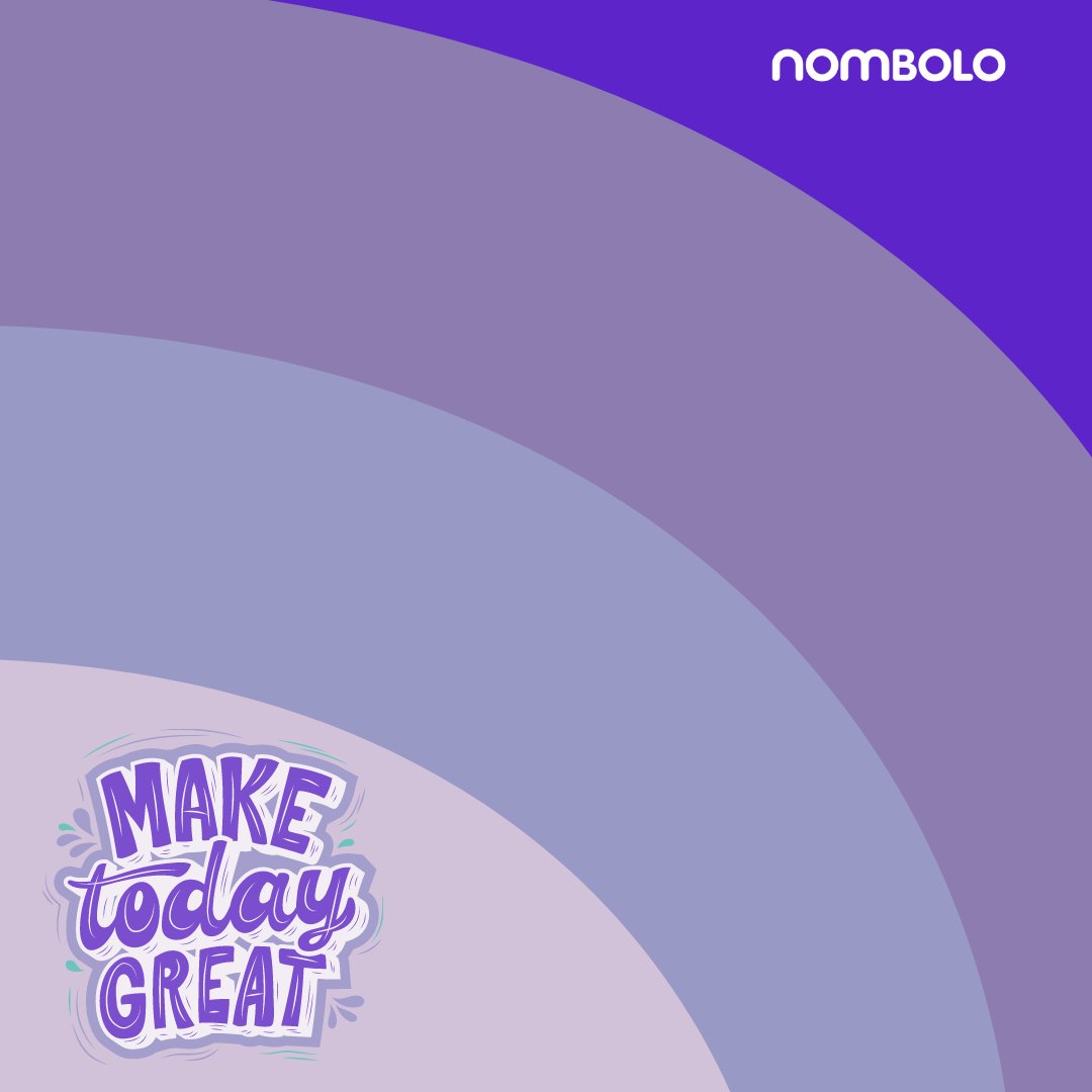 AppNombolo's tweet photo. Here at Nombolo, we encourage you to make every day great! #motivationweekend https://t.co/sHjVs6YgqD