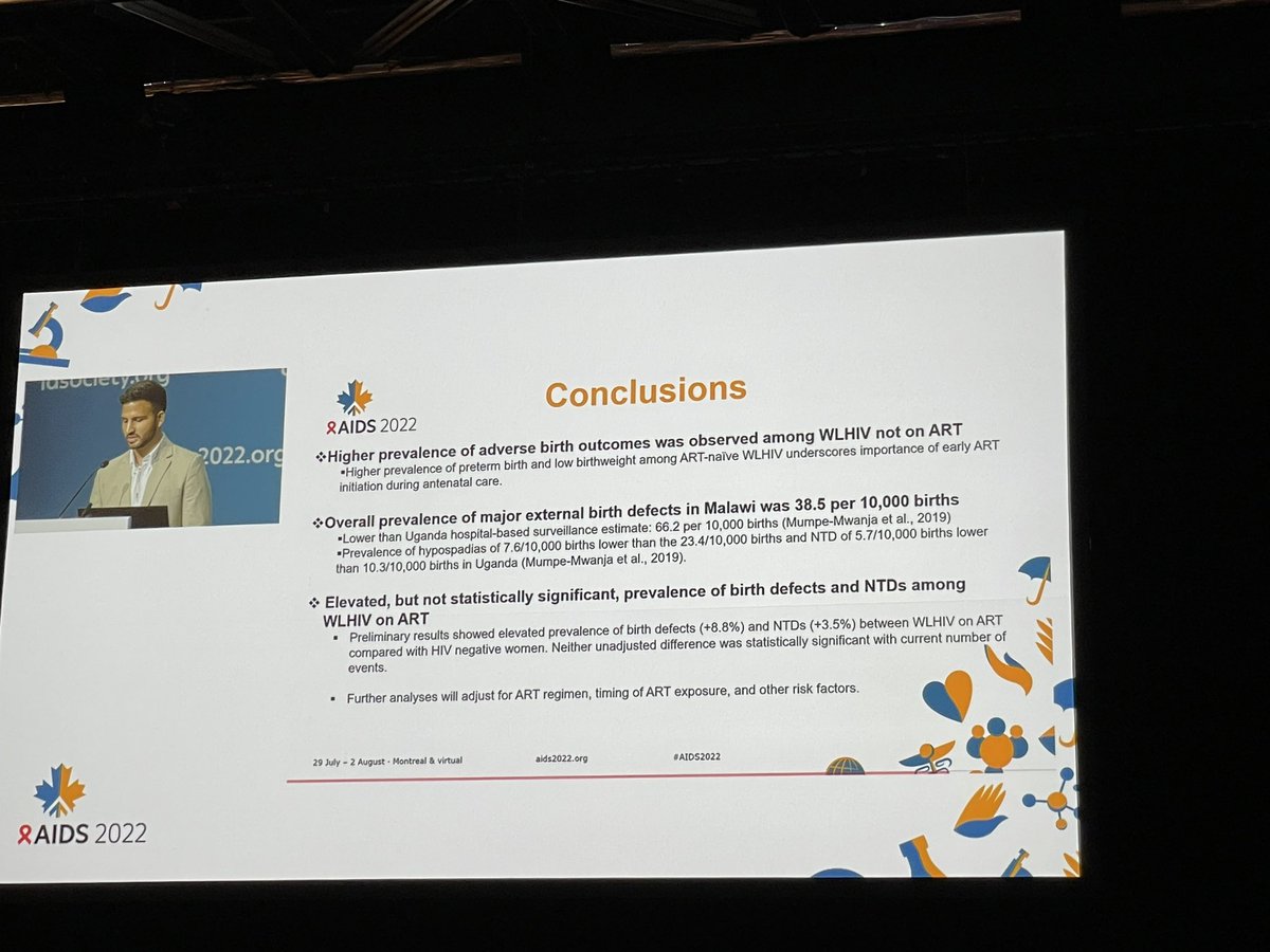 Long term survival is significantly reduced (5-fold) among late presenters with CD4 &lt;200. Early HIV identification and ART initiation on an INSTI based regimen must be scaled up to achieve the UNAIDS 95-95-95 goals. #AIDS2022 <a href="/CCFNigeria/">Caritas Nigeria</a>