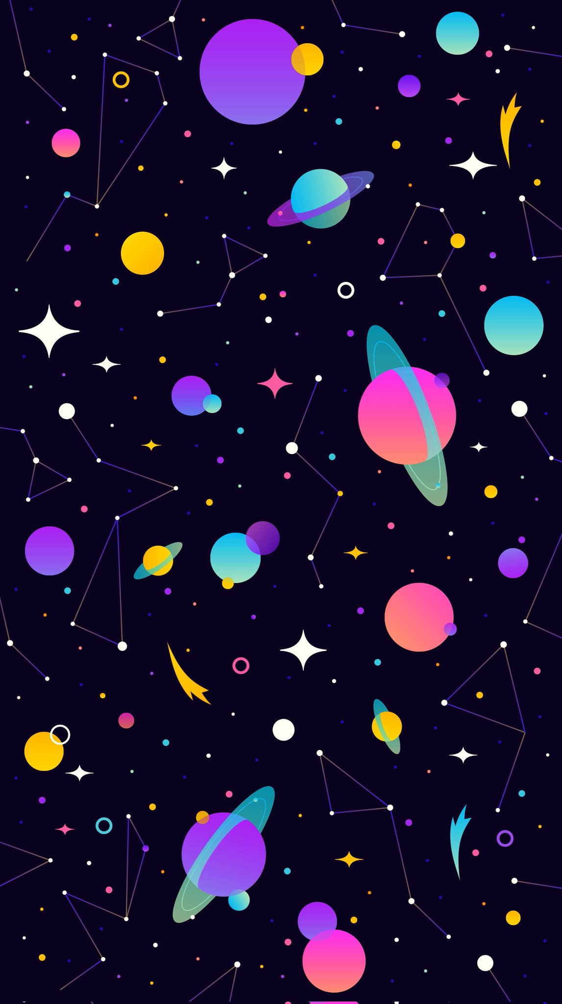 Galaxy Cartoon Wallpapers - Wallpaper Cave