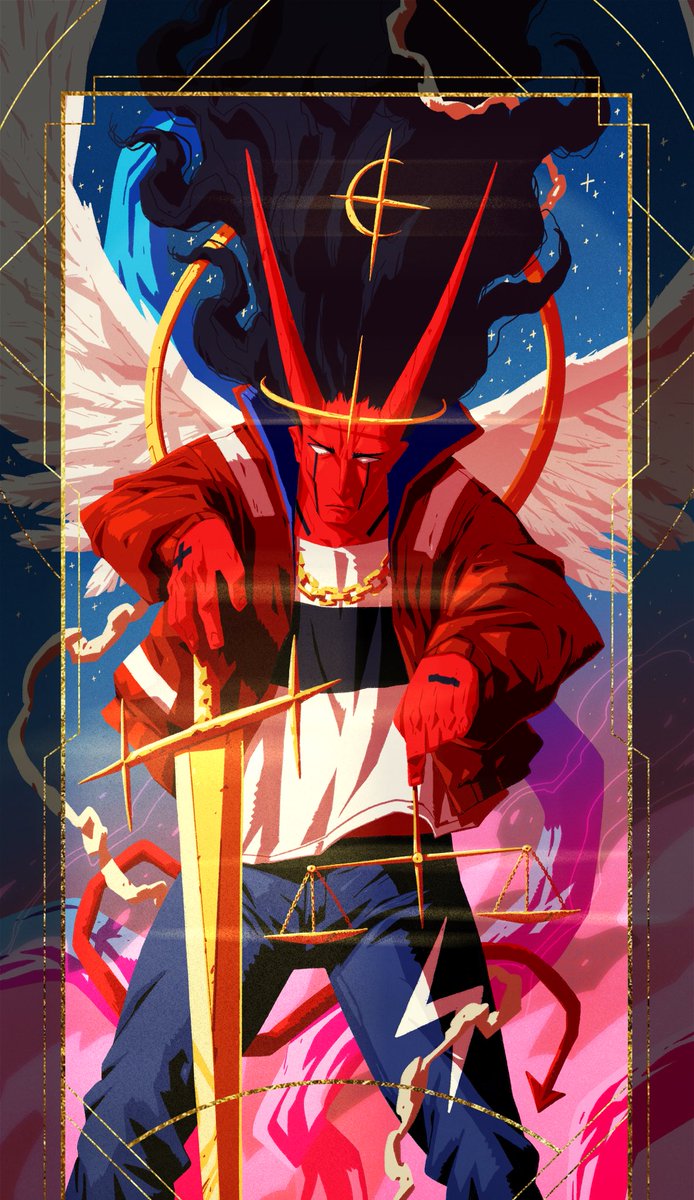 TheNexusNFT's tweet photo. The Chronicles are coming.

The fourth incredible piece comes from the amazing @ImaginarySina:

Justice.

Fire/Ice/Nature Key holders have a 1/5 chance of claiming this card. 

Get your Key now! Mint closes soon.

OS: https://t.co/iiCBPfGmA6
Mint: https://t.co/8oJXJZyTFo https://t.co/SK5ezmaowJ