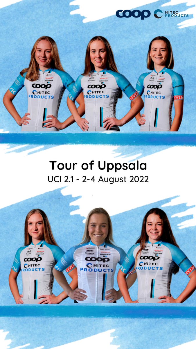 Team Coop - Hitec Products for the Tour of Uppsala:

🇸🇪 <a href="/Carolin68027698/">Caroline Andersson</a>
🇳🇴 <a href="/ingvildgaskjenn/">Ingvild Gåskjenn</a>
🇳🇴 @HoleMohr
🇳🇴 <a href="/iversen_ane/">Ane Iversen</a>
🇳🇴 <a href="/LenaSoland/">Lena Soland</a>
🇳🇱 <a href="/NicoleSteigenga/">NicoleSteigenga</a>

#TourofUppsala