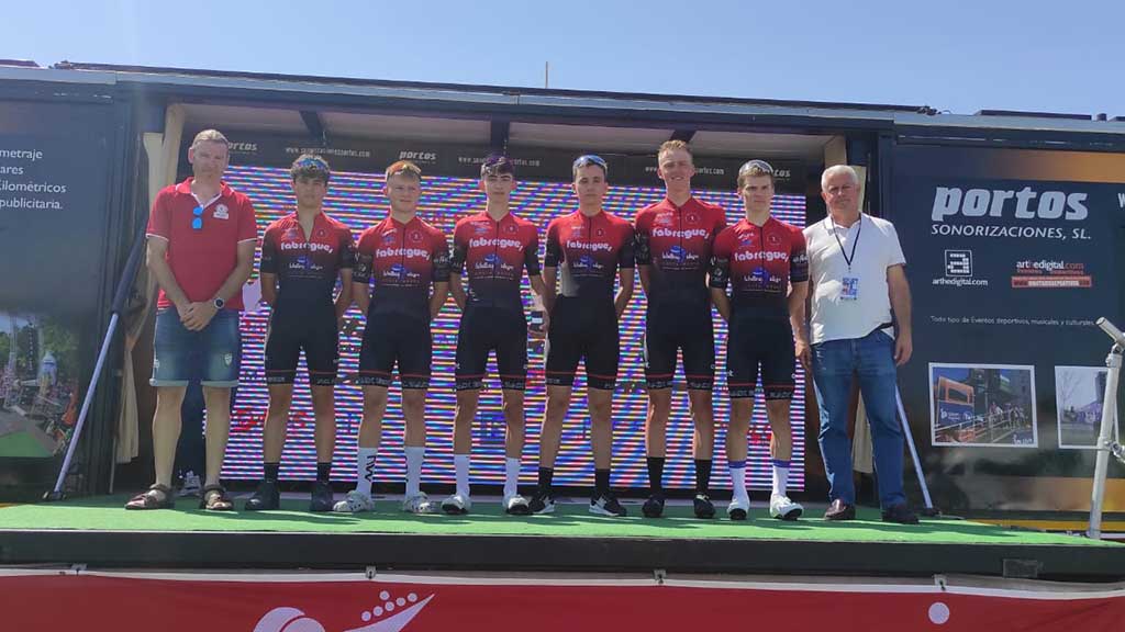 🥇🥈🚴‍♂️ Mikhail Postarnak segon i la PC Baix Ebre, primers per equips al Gran Premio de San Sebastián de los Reyes de ciclisme

▶ LA NOTÍCIA: ebresports.cat/mikhail-postar…

<a href="/ciclismecat/">Federació Catalana de Ciclisme</a> <a href="/QuerolRaul/">Raul Querol</a> <a href="/Tortosa/">Ajuntament de Tortosa</a> <a href="/meritxellroige/">Meritxell Roigé</a> <a href="/XimoMartore1/">Ximo Martorell 🎗</a> <a href="/esportcat/">Esports</a> <a href="/JoanBarbera7/">joanbarbera</a> <a href="/XimoRambla/">Ximo Rambla</a> #Terre ...