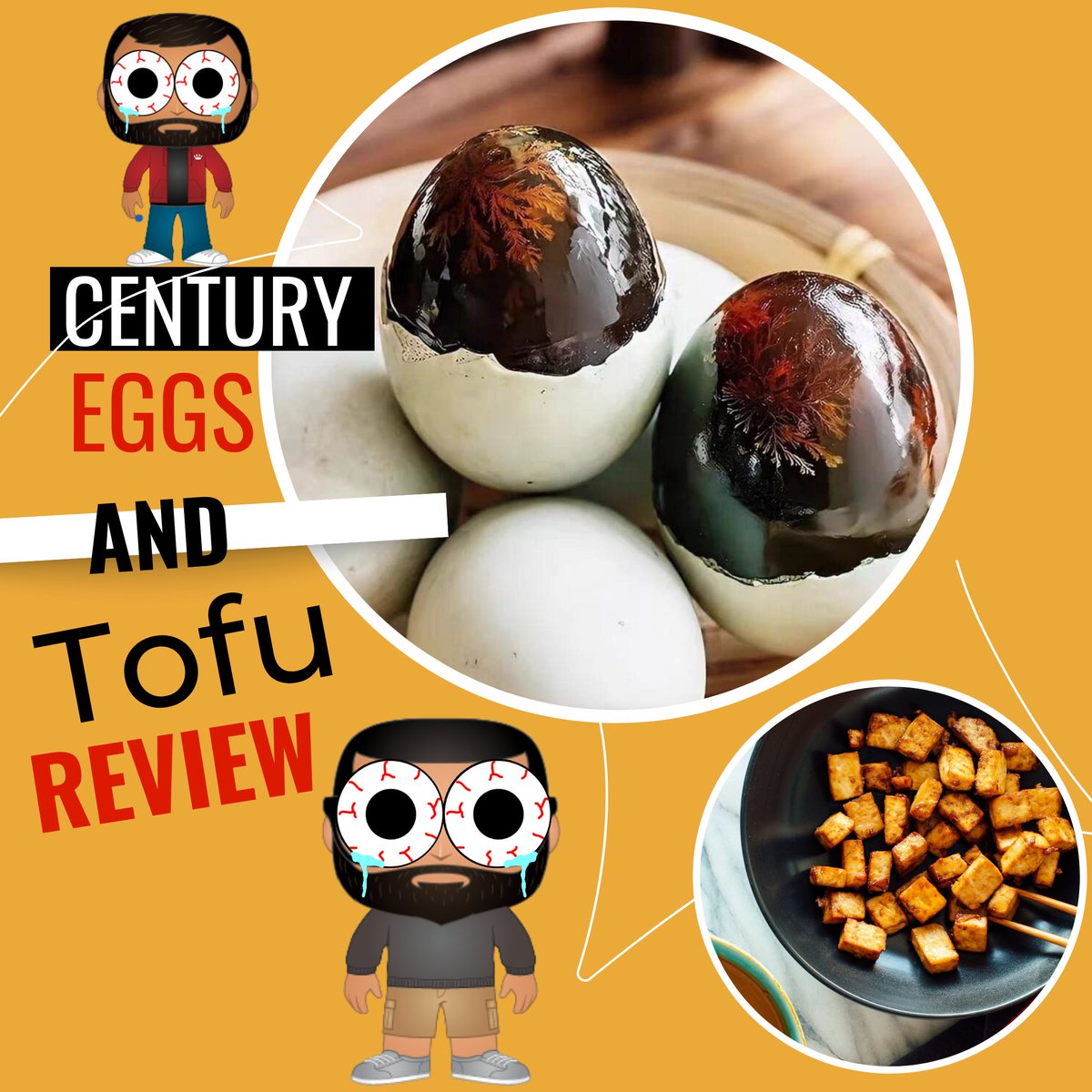 TeensyTalk's tweet photo. Join us live for our new episode @ 7pm this wednesday the 3rd  and see if we can handle these duck eggs 😳 #Centuryegg #YouTube https://t.co/VXvcQKrdcw