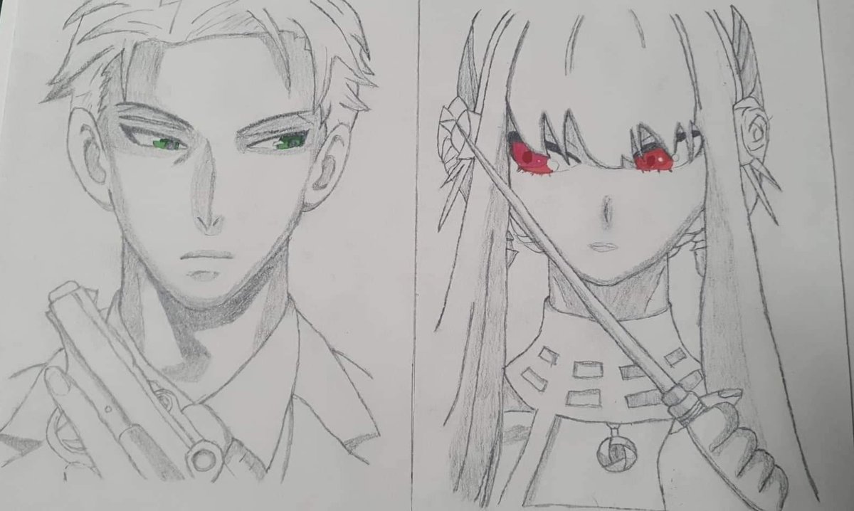 Jevs_Christoff's tweet photo. I wanna share a drawing I did of Loid and Yor 🤗🤗 https://t.co/khMtaFP0zD