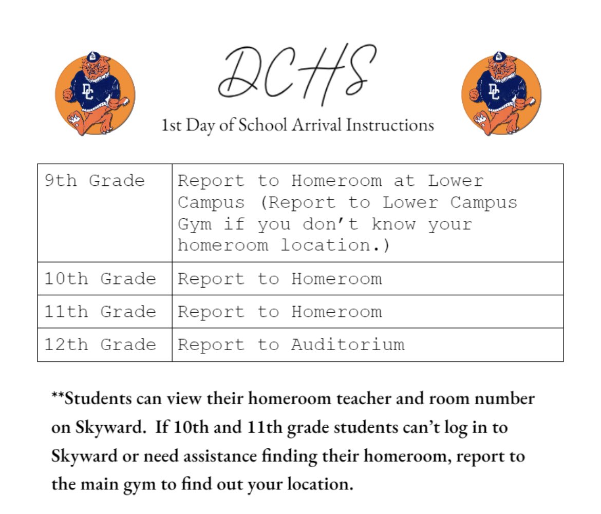 🔸Attention DCHS students and parents🔸 <a href="/DCcougarnation/">Dickson County High School</a> #BeTheWildCard