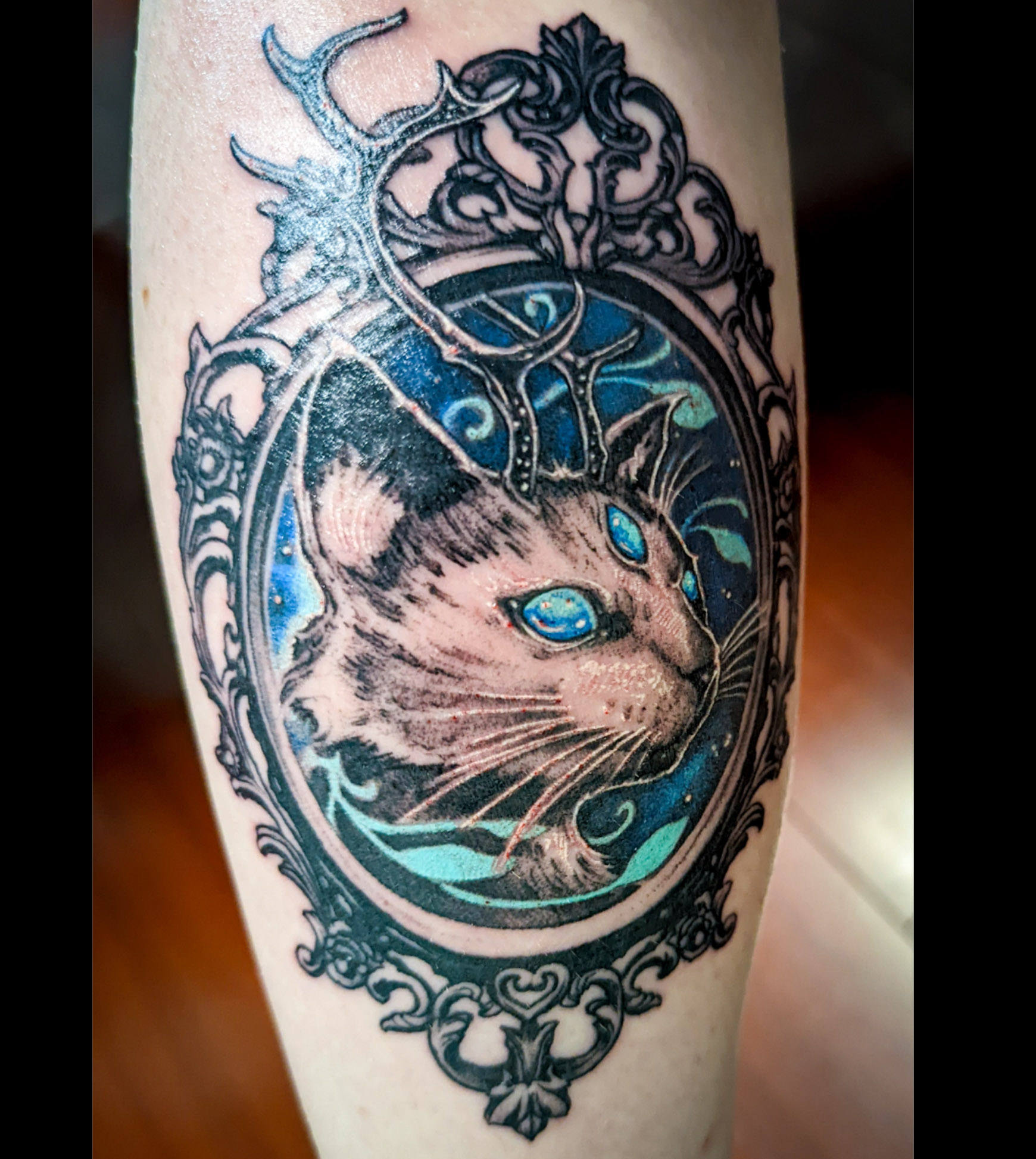 Tattoo uploaded by Ylenia Attard  Large gothic tattoo filigree realistic  portrait blackandgrey  Tattoodo