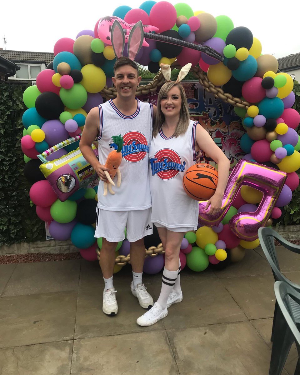sophiefindlay_'s tweet photo. Last night’s fancy dress 🏀 #WelcomeToTheSpaceJam https://t.co/4EbbsCsAIi