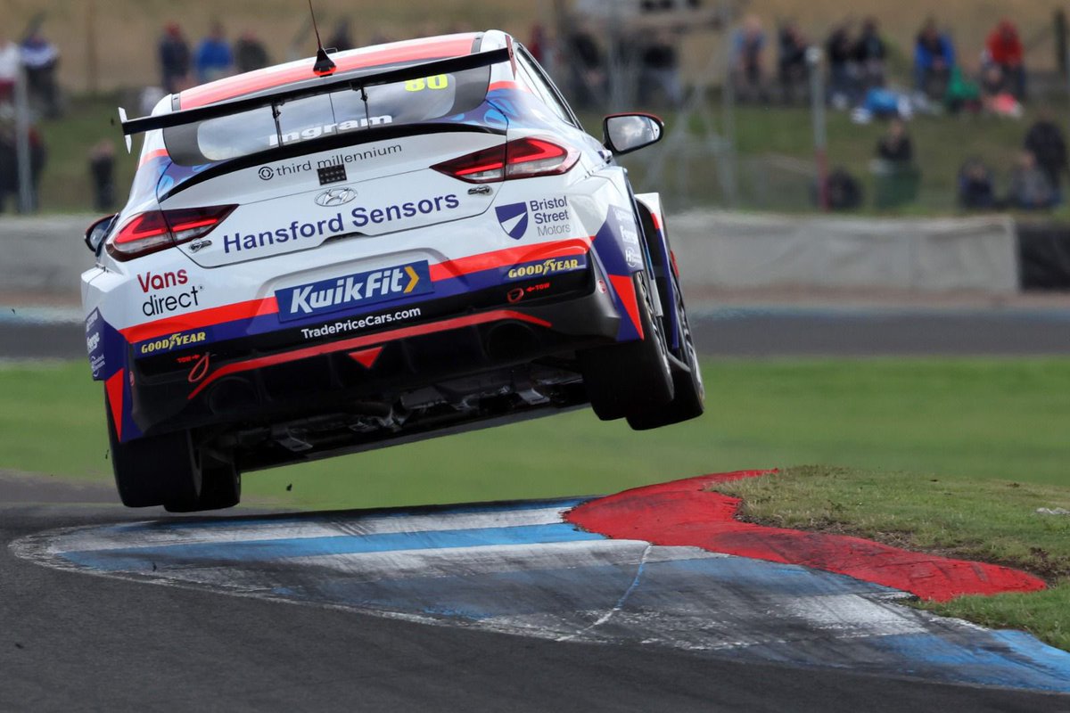 After a “pointsy” race 1 and 2 and then an unfortunate start to race three <a href="/Tomingram80/">Tom Ingram</a> shows us some awesome driving climbing back up the pack and into the points 🔥

📸: <a href="/JakobEbrey/">JEP</a> 

#PoweredBySwindon #BTCC