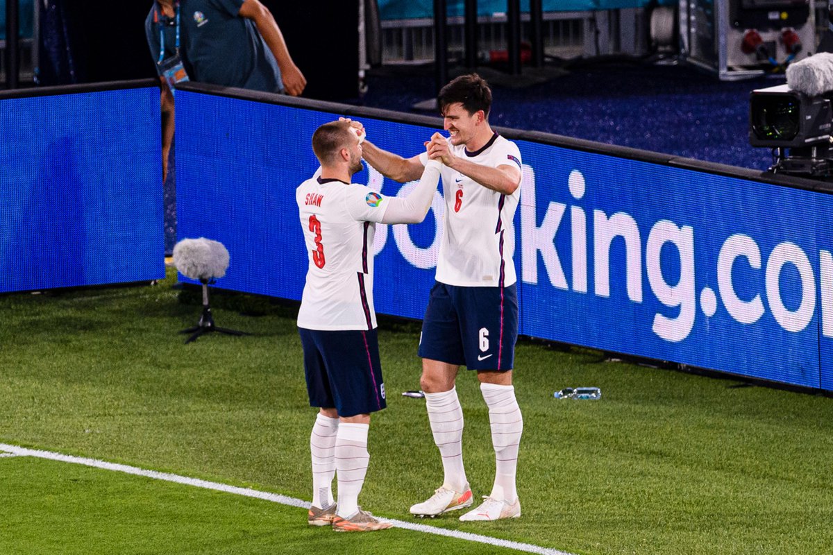 Squawka's tweet photo. ◉ Euro 2020: Luke Shaw scores the opening goal of the final at Wembley

◉ Euro 2022: Ella Toone scores the opening goal of the final at Wembley

It's a Man Utd thing. 🤝 https://t.co/aVltVC0HZI