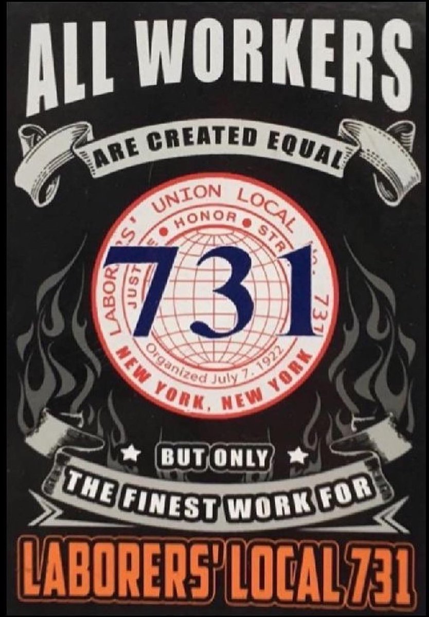 Local731's tweet photo. Happy 731 Day to All Our Hard Working Members 💪🏻 #Local731 #LIUNA #Liuna731 #Union #Construction #FeelThePower https://t.co/dUcMN5MES8
