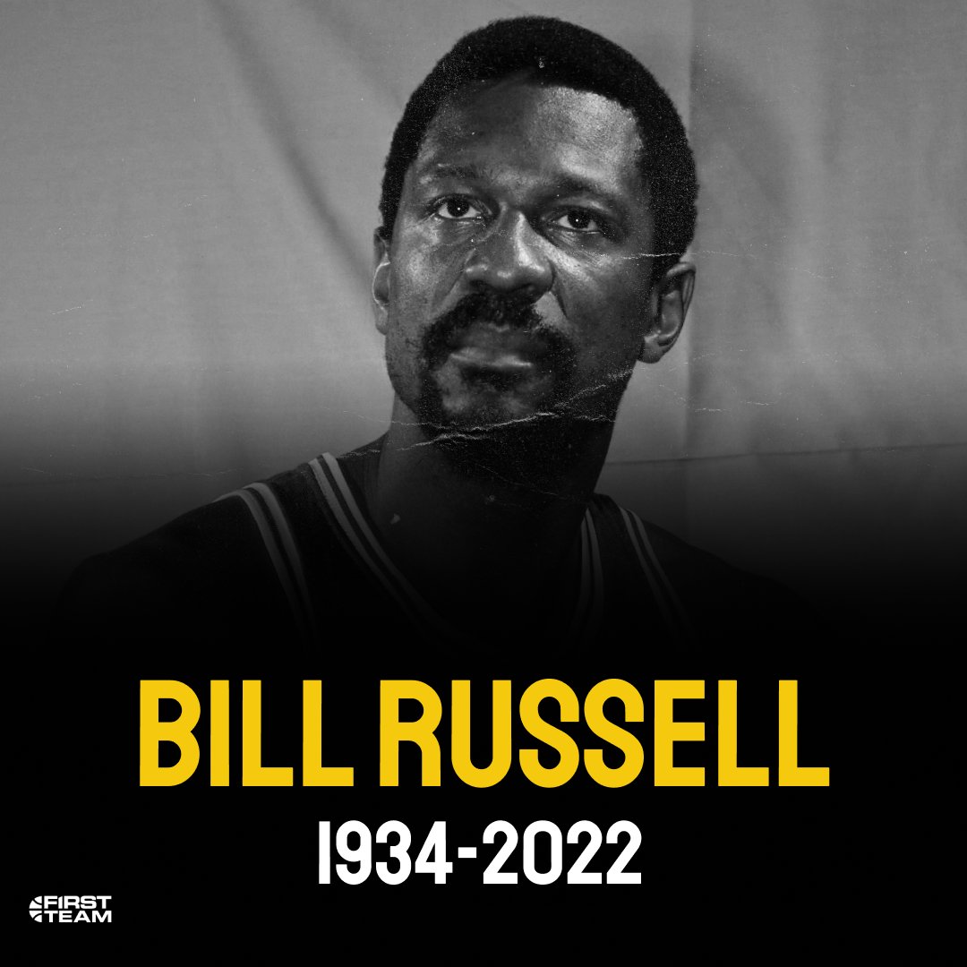 FirstTeam101's tweet image. Bill Russell nous a quitté. 🕊️

Une légende de la NBA s'en va :

11x Champions NBA (record)
5x MVP
12x All-Star
11x All-NBA Teams

RIP 💚💚