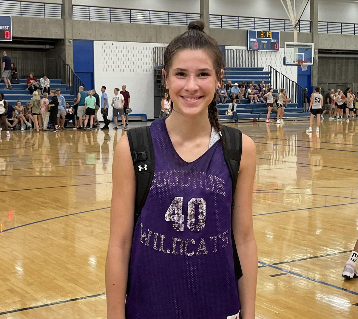 Goodhue PG <a href="/ElisabethGad25/">Elisabeth Gadient</a> just moved into the Top 30 in the <a href="/PGHMinnesota/">Prep Girls Hoops Minnesota</a> 2024 rankings &amp; she showed why again this morning with a smooth 17 pts in a win over Holdingford. <a href="/millertori11/">Tori Miller</a> with 19 for the Wildcats