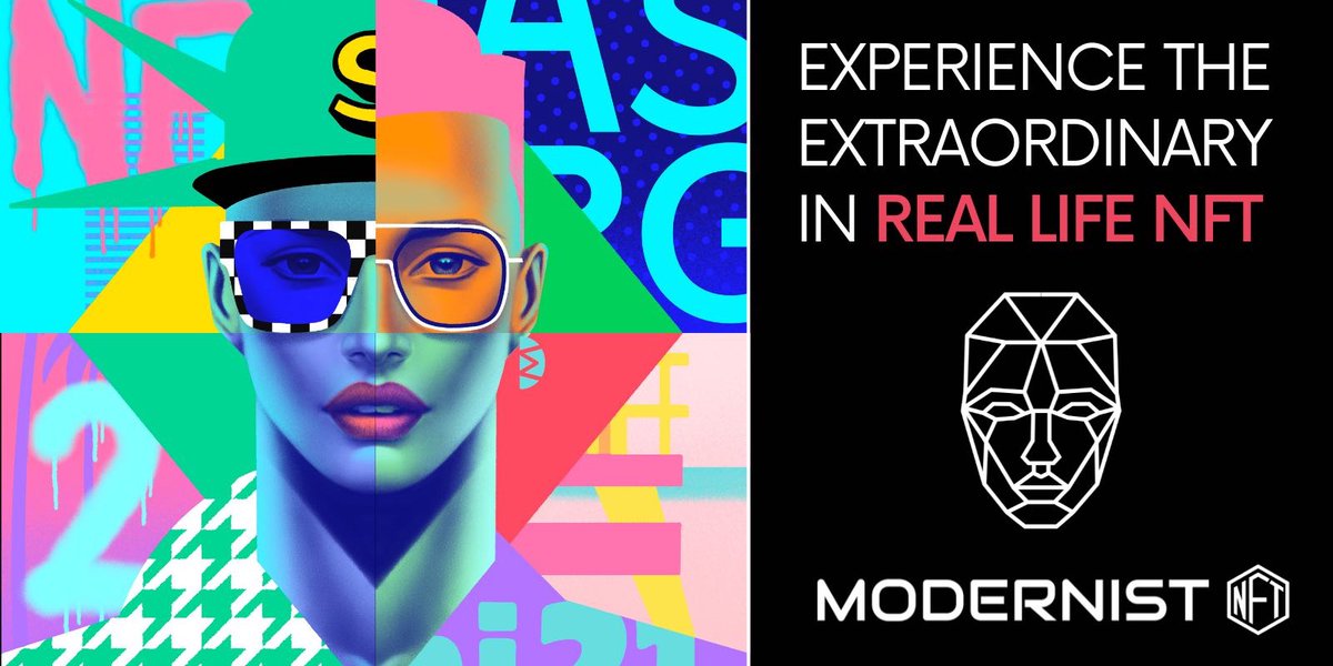 ModernistXYZ's tweet photo. Experience the extraordinary in REAL LIFE NFT

#Modernist #NFT https://t.co/dH1G7dypDq